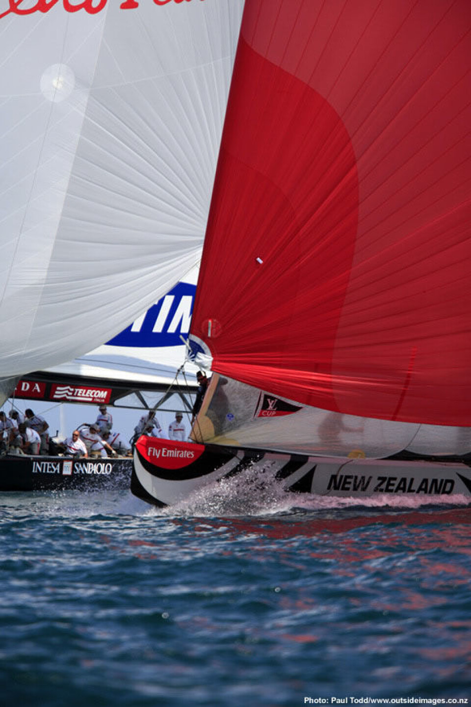 Team New Zealand mot Alinghi i America´s Cup
