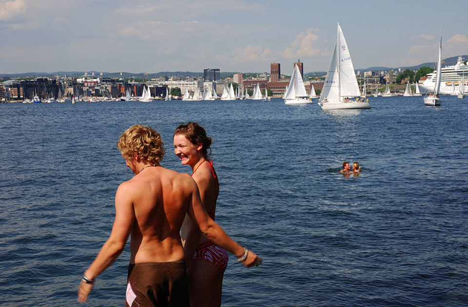 Bilder fra starten