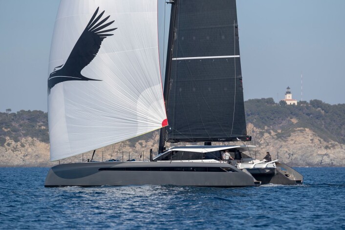 RÅ: Gunboat 68 er nå den eneste båten på programmet. Båten er bygget som en regattamaskin. RÅ: Gunboat 68 er nå den eneste båten på programmet. Båten er bygget som en regattamaskin.