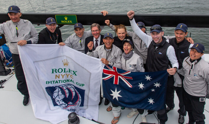 Vinnerlaget fra Australia i NYYC Invitational Cup Vinnerlaget fra Australia i NYYC Invitational Cup