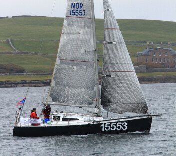 HAVSEILAS: Båten som nå er til salgs har seilt Shetland Race flere ganger. 