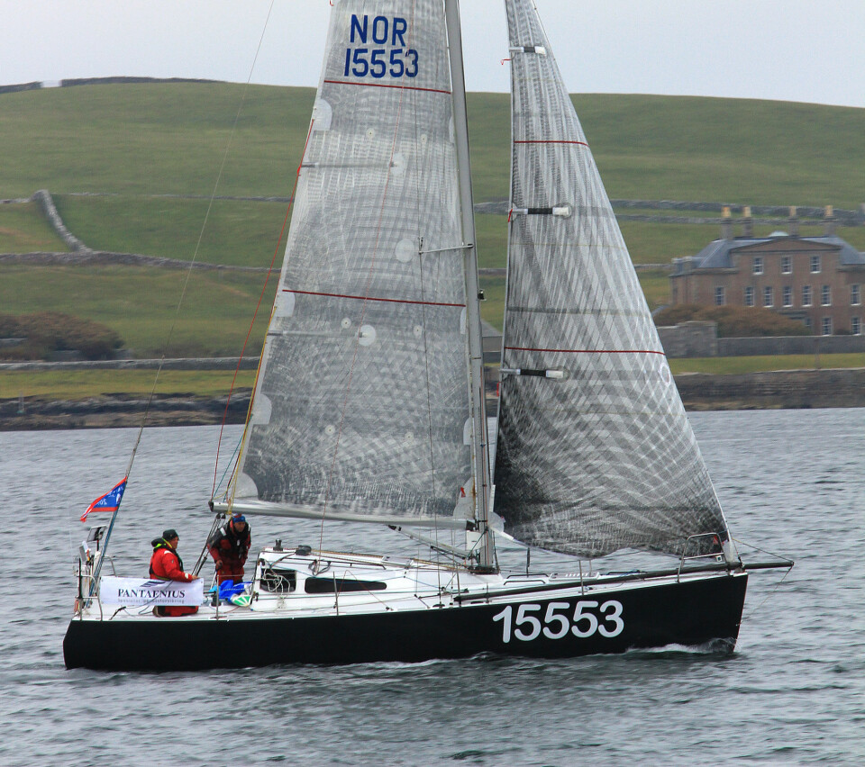 HAVSEILAS: Båten som nå er til salgs har seilt Shetland Race flere ganger.