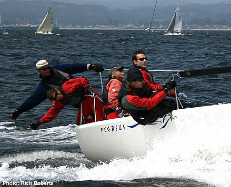 Verdensmesteren i Melges 24 til Hankø