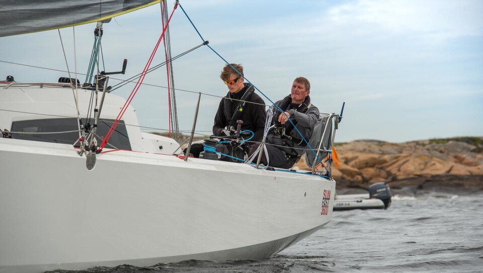 SLUTTSPURT: Edward og Colin Campbell var med på å sikre Hurum Seilforening tittelen Årets Shorthanded-forening i årets siste regatta. SLUTTSPURT: Edward og Colin Campbell var med på å sikre Hurum Seilforening tittelen Årets Shorthanded-forening i årets siste regatta.
