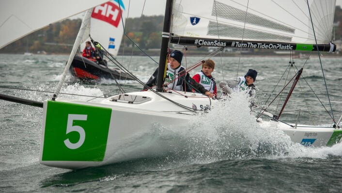 UNGT HÅP: Laget til Mathias Berthet og Alexander Franks-Penty imponerte i 2018 og tok seg helt til finalen. UNGT HÅP: Laget til Mathias Berthet og Alexander Franks-Penty imponerte i 2018 og tok seg helt til finalen.