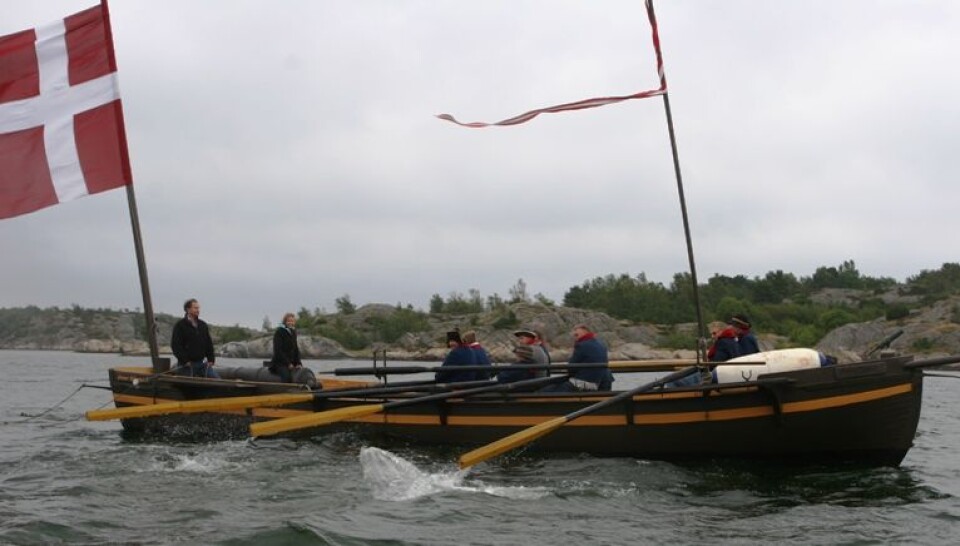 Frisk skøyteseilas med dramatikk