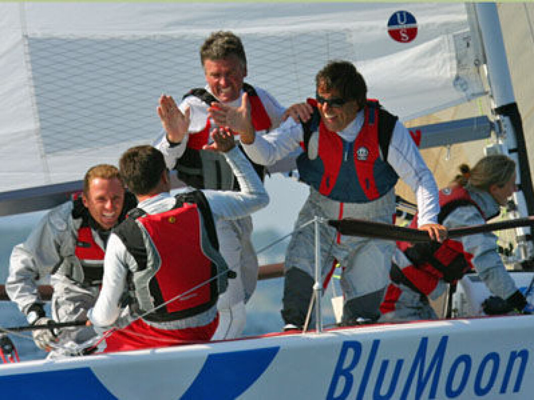 Final day of the Melges 24 European Championship 2007 run in association with Rolex Baltic Week, Neustadt, Germany, from 18-23 August 2007. Melges 24 European Champions 2007 - Blu Moon - L-R Stefano Rizzi, helm Flavio Favini, tactician Tiziano ... Final day of the Melges 24 European Championship 2007 run in association with Rolex Baltic Week, Neustadt, Germany, from 18-23 August 2007. Melges 24 European Champions 2007 - Blu Moon - L-R Stefano Rizzi, helm Flavio Favini, tactician Tiziano ...