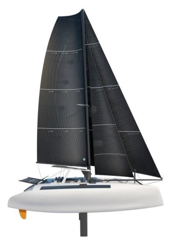 RASK: IC36 skal lett kunne seile 15 knop. RASK: IC36 skal lett kunne seile 15 knop.
