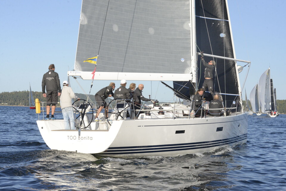 REGATTA: Ambassadør Kenneth J. Braithwaite seilte Færderseilasen om bord på «Too Bonita» i 2018. REGATTA: Ambassadør Kenneth J. Braithwaite seilte Færderseilasen om bord på «Too Bonita» i 2018.