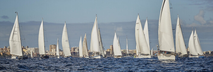 LAS PALMAS: Starten av ARC 2019 LAS PALMAS: Starten av ARC 2019