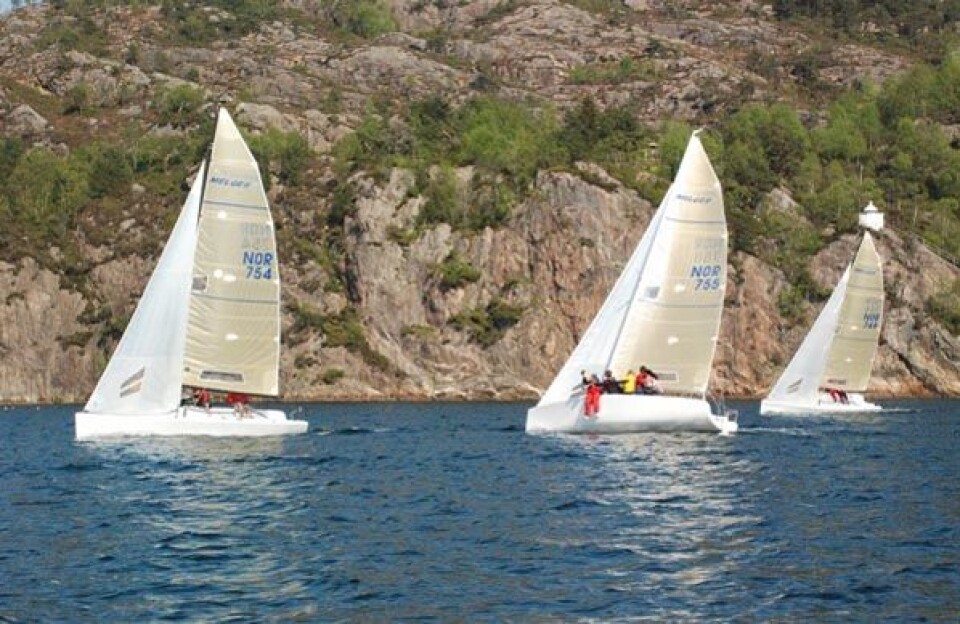 Vestlandsungdommer i Melges 24 Cup