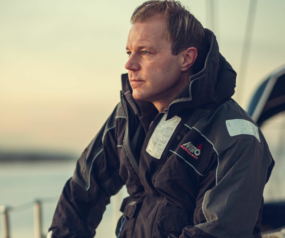 SKIPPER: 41 år gamle Anders Onsdager har bakgrunn fra marinen.