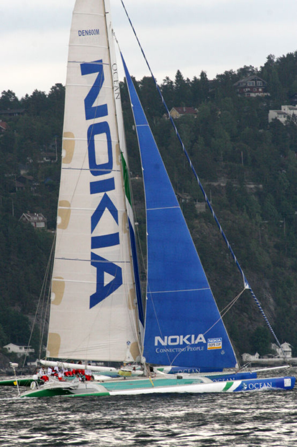 Regn og ti sekundmeter før Drøbaksund