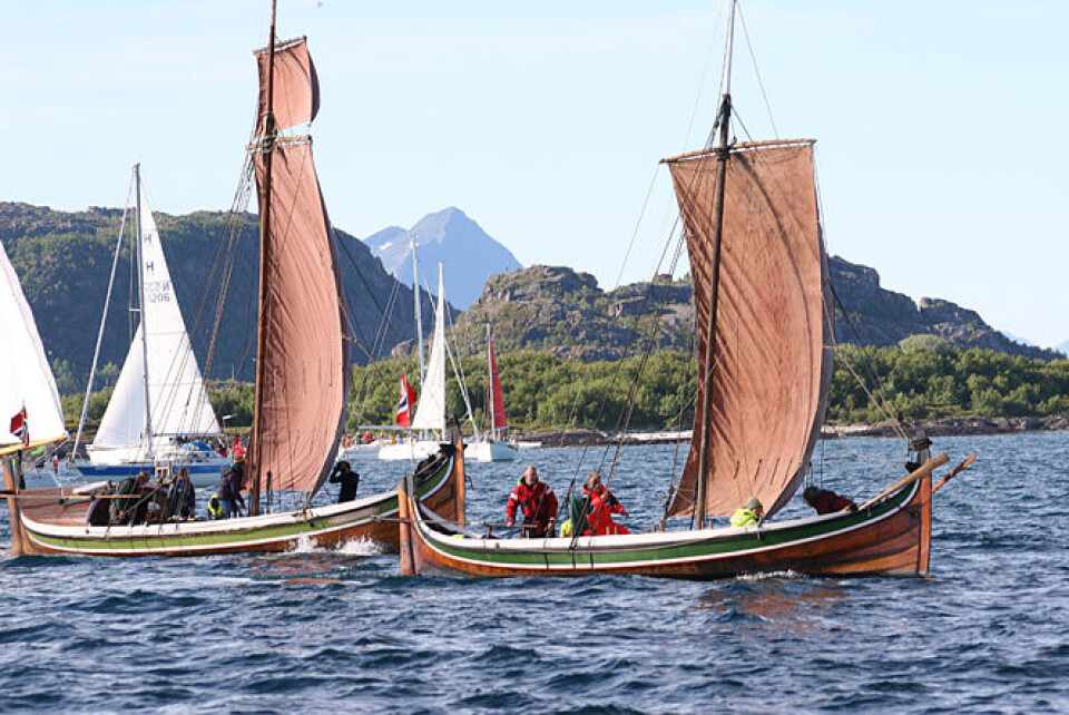 Se bildene fra Vestfjordseilasen
