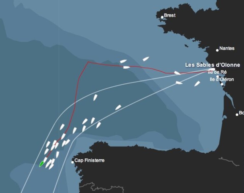 Enda en båt uten mast