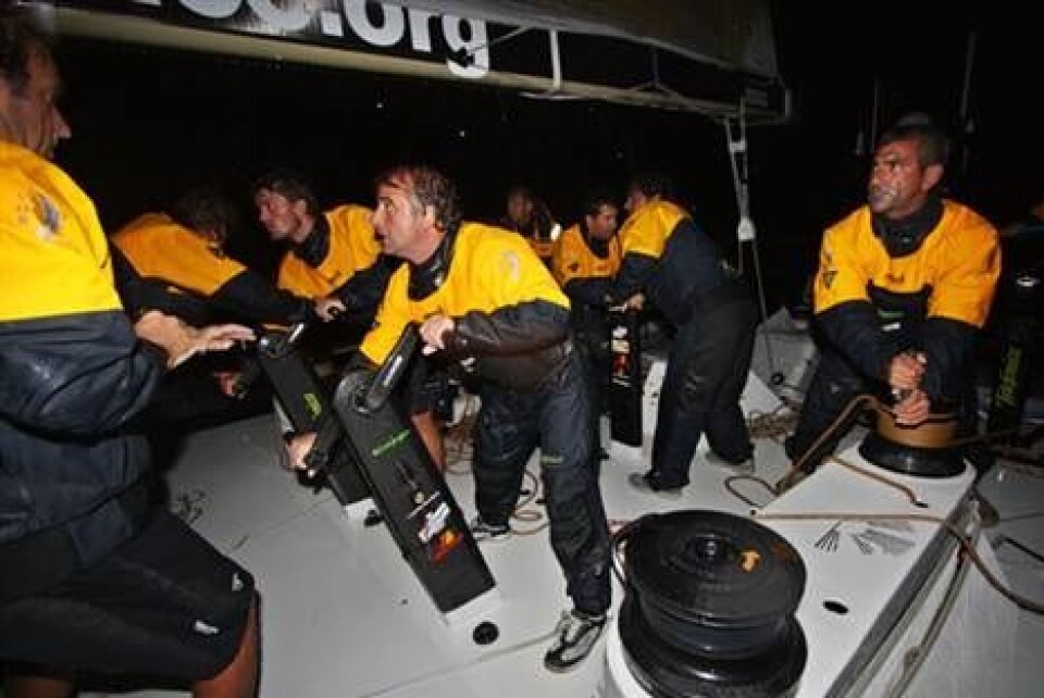 På vei inn i stormen