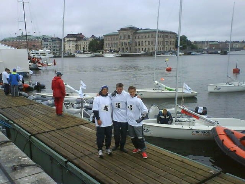 Norske E-jolleseilere videre til semfinalen i Ericsson Jr. Cup