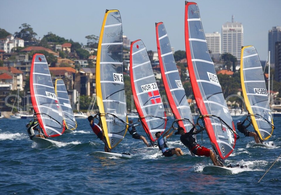 Day 3 of the Sail Sydney 2009 regatta, RS:X Olympic class.Held annually Sail Sydney take place from the 5-8 December 2009 on the magnificent Sydney Harbour as part of the Sail Down Under series, incorporating Sail Brisbane, Sail Sydney and Sail ...