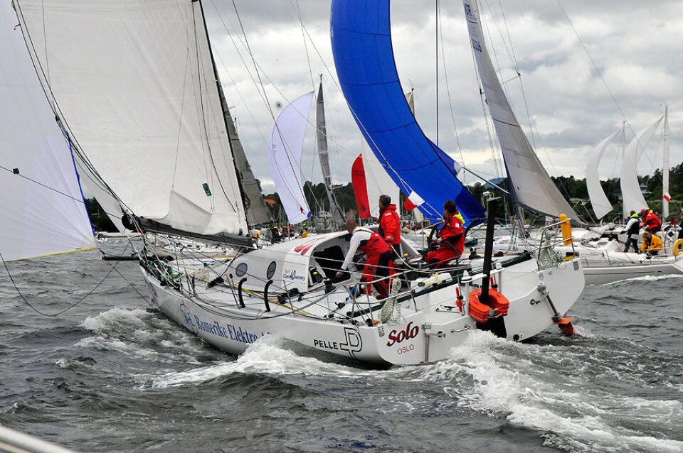 Rune Aasberg i Sydney Hobart Race
