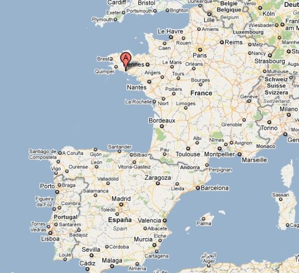 Volvo Ocean Race til Lorient