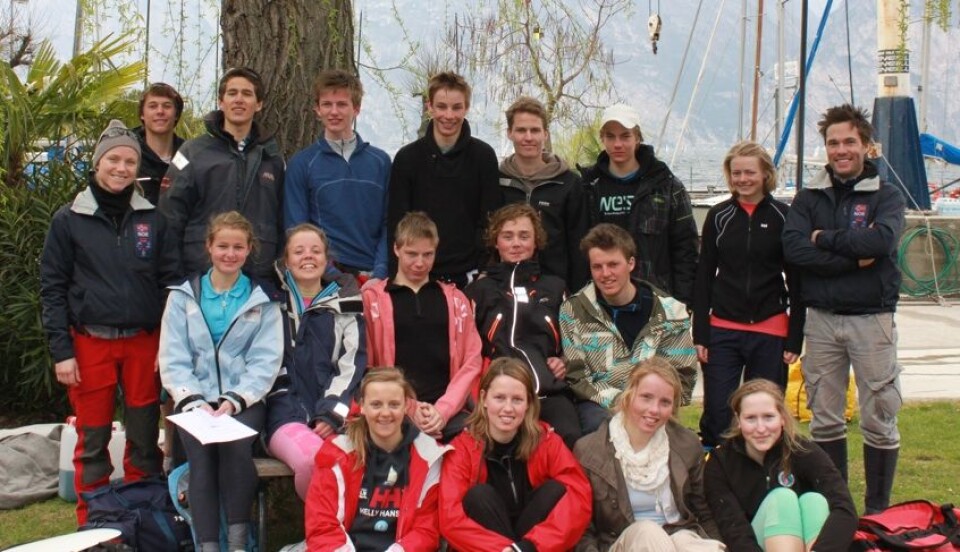 E-jolle seilere godt fremme i påskeregatta