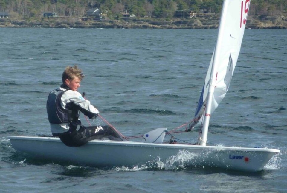 Norske juniorer høyt rangert i Laserklassen