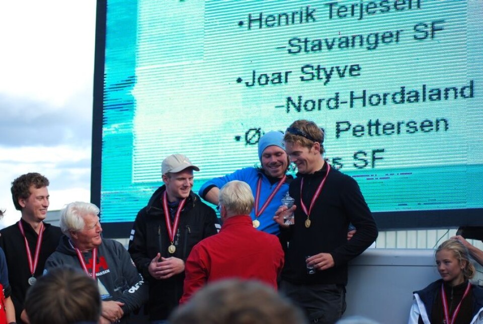 Knallavslutning på ynglingmesterskap i Trondheim