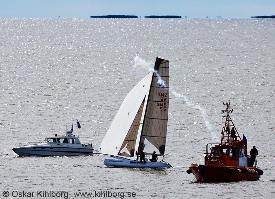 F18 Swedish Championship, Sandhamn, Sweden© Oskar Kihlborg 2010
