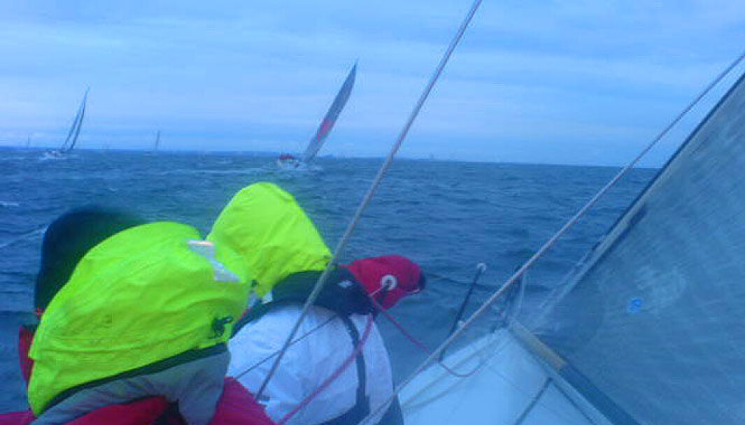 Skagen Race. Kjølig natt på rekka Skagen Race. Kjølig natt på rekka