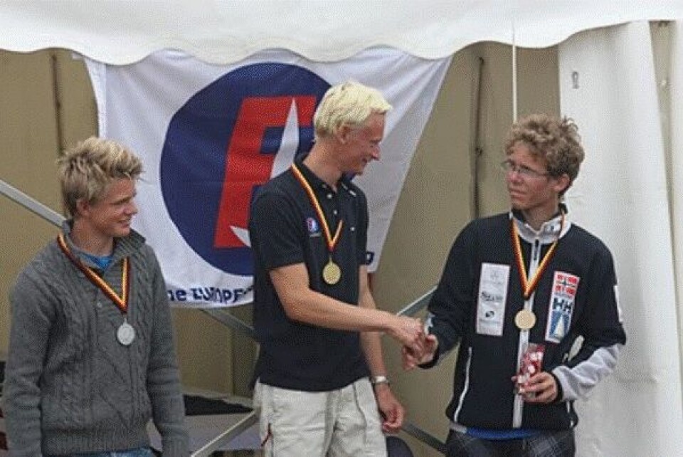 EM-bronse i E-jolle