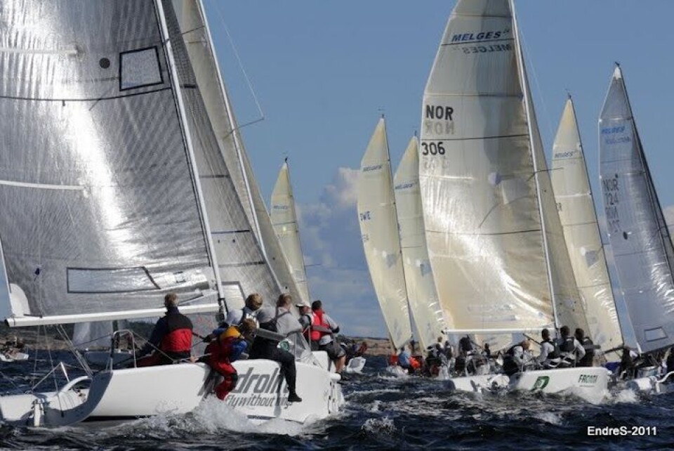 Stor høstaktivitet i Melges 24 klassen