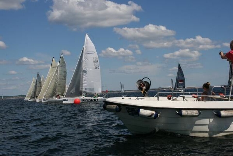 Stor høstaktivitet i Melges 24 klassen