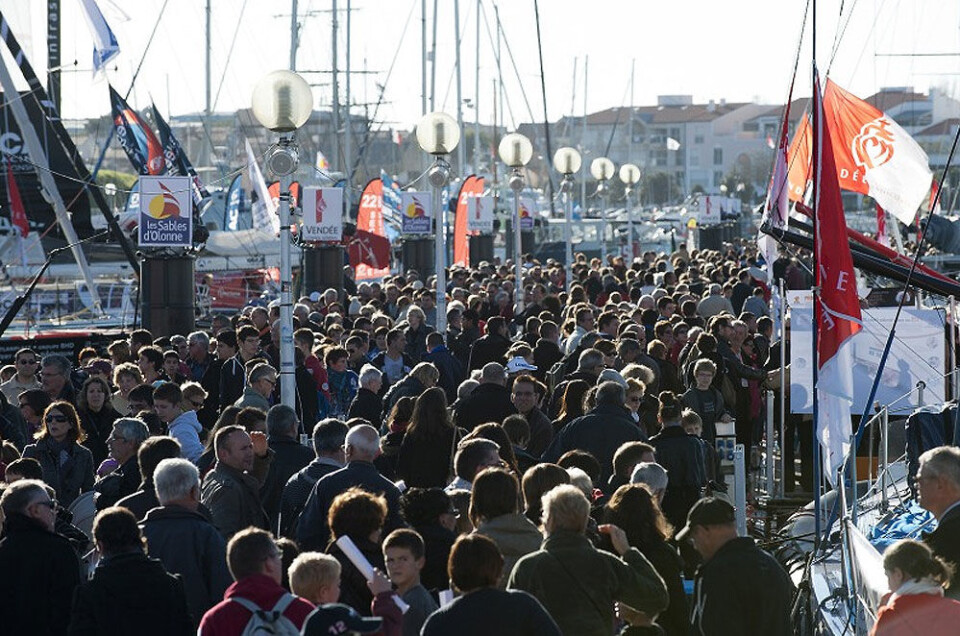 575 000 mennesker i Race Village