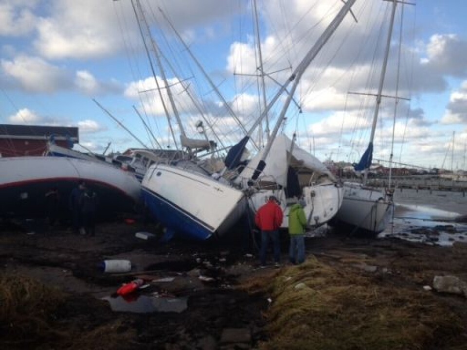  Det ligner en tsunami
