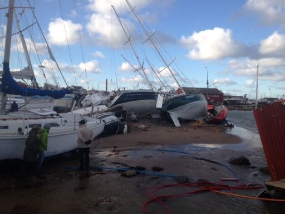  Det ligner en tsunami