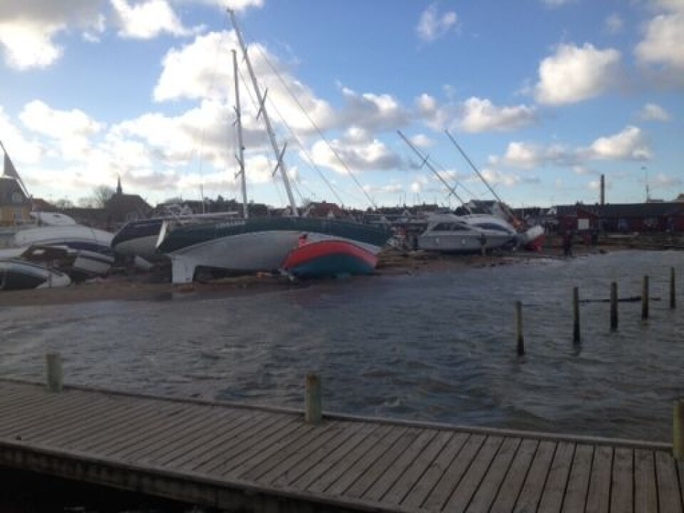  Det ligner en tsunami