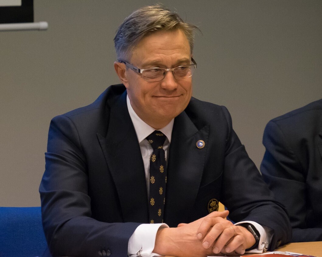 NY LEDER: Karl-Christian Agerup ble valgt til ny leder av KNS på foreningens årsmøte 8. desember 2016. NY LEDER: Karl-Christian Agerup ble valgt til ny leder av KNS på foreningens årsmøte 8. desember 2016.