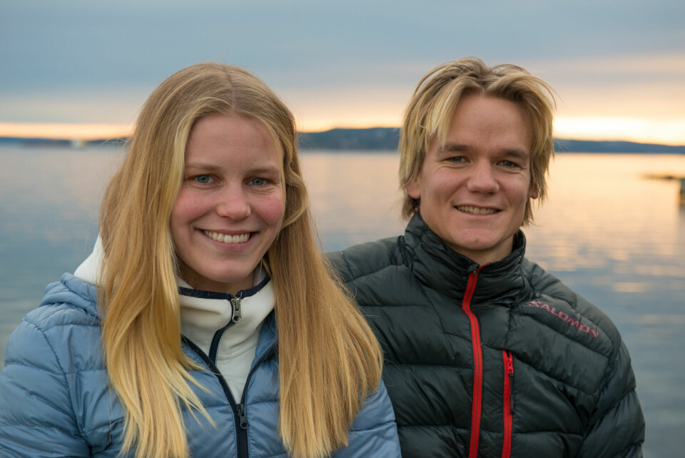 VERDENSCUP: Maria Mollestad og Sebastian Wang-Hansen er to av ialt ni norske seilere som stiller til start i verdenscupen i Miami.