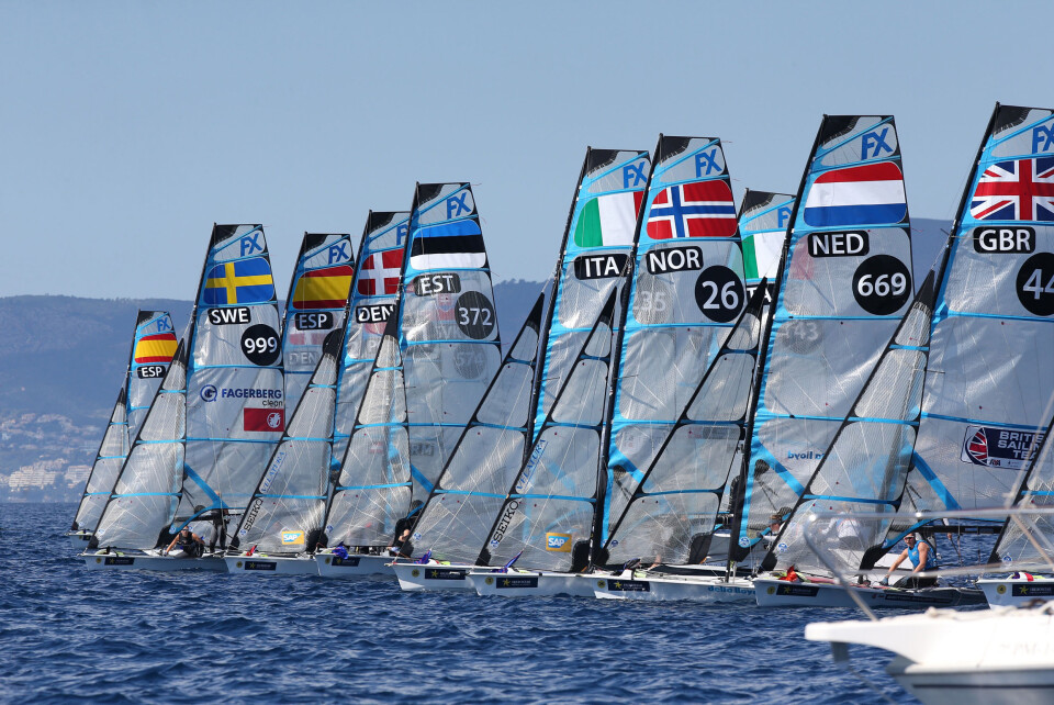 49erFX start 49erFX start