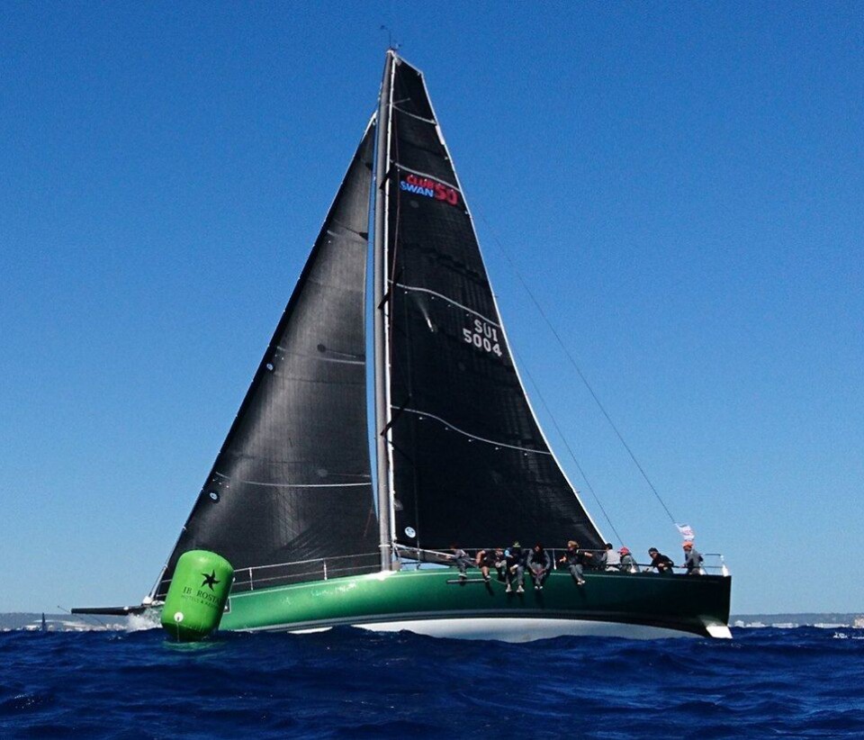 «MATHILDE»: Nordmannen Morten Kielland leder i ClubSwan 50-klassen på Palma, Mallorca. «MATHILDE»: Nordmannen Morten Kielland leder i ClubSwan 50-klassen på Palma, Mallorca.
