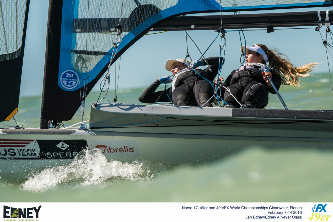 2016 Nacra 17, 49er and 49erFX World Championships in Clearwater, Florida -  Racing Day 4