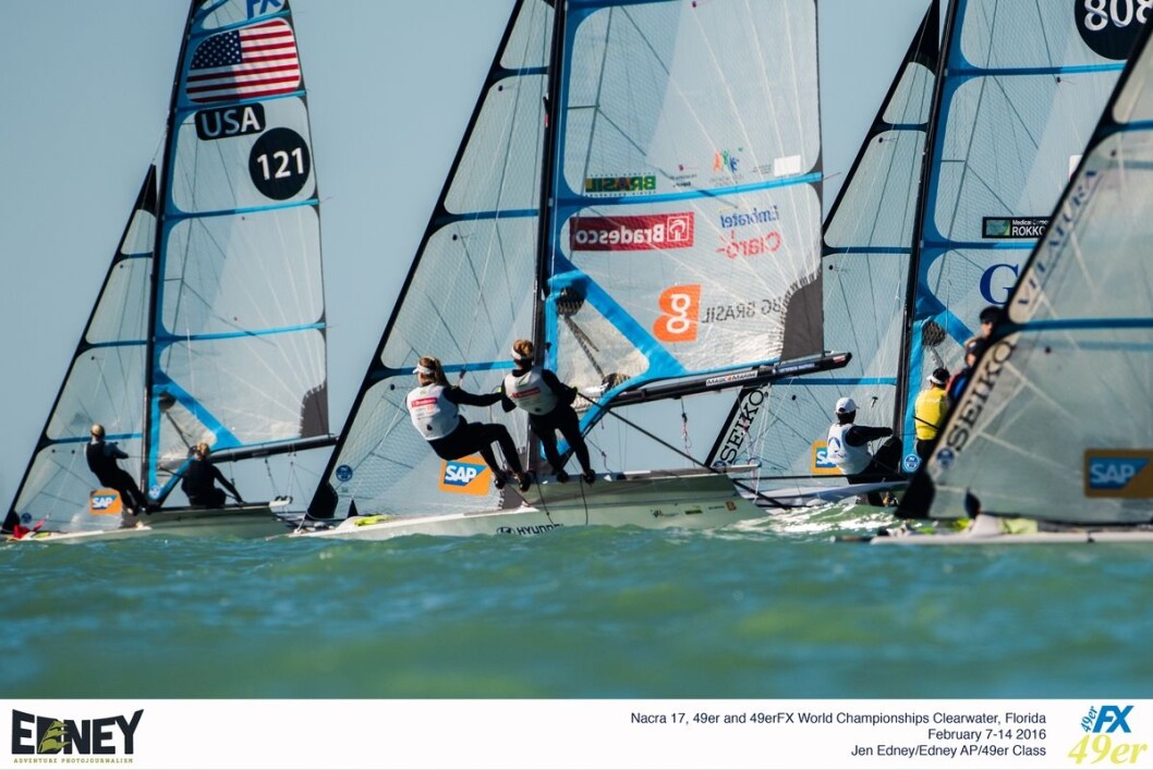 2016 Nacra 17, 49er and 49erFX World Championships in Clearwater, Florida - Racing Day 3 2016 Nacra 17, 49er and 49erFX World Championships in Clearwater, Florida - Racing Day 3