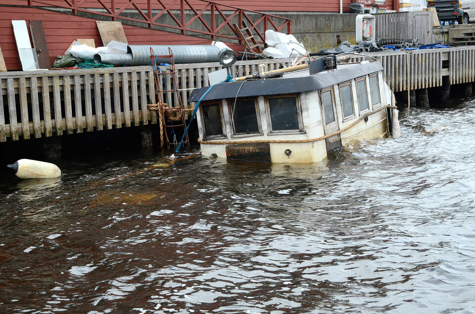 VRAK: Gamle båter er blitt et voksende problem langs kysten. Her et arkivbilde fra Moss.