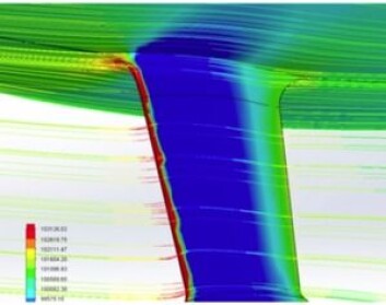 DATA: Båten er utviklet gjennom datasimulering. Kjølen skal ha en ny bedre form. DATA: Båten er utviklet gjennom datasimulering. Kjølen skal ha en ny bedre form.