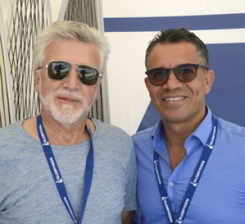 TEAM: Arne Enger og Mehmet Taylan har utviklet den nye maskinen sammen. TEAM: Arne Enger og Mehmet Taylan har utviklet den nye maskinen sammen.