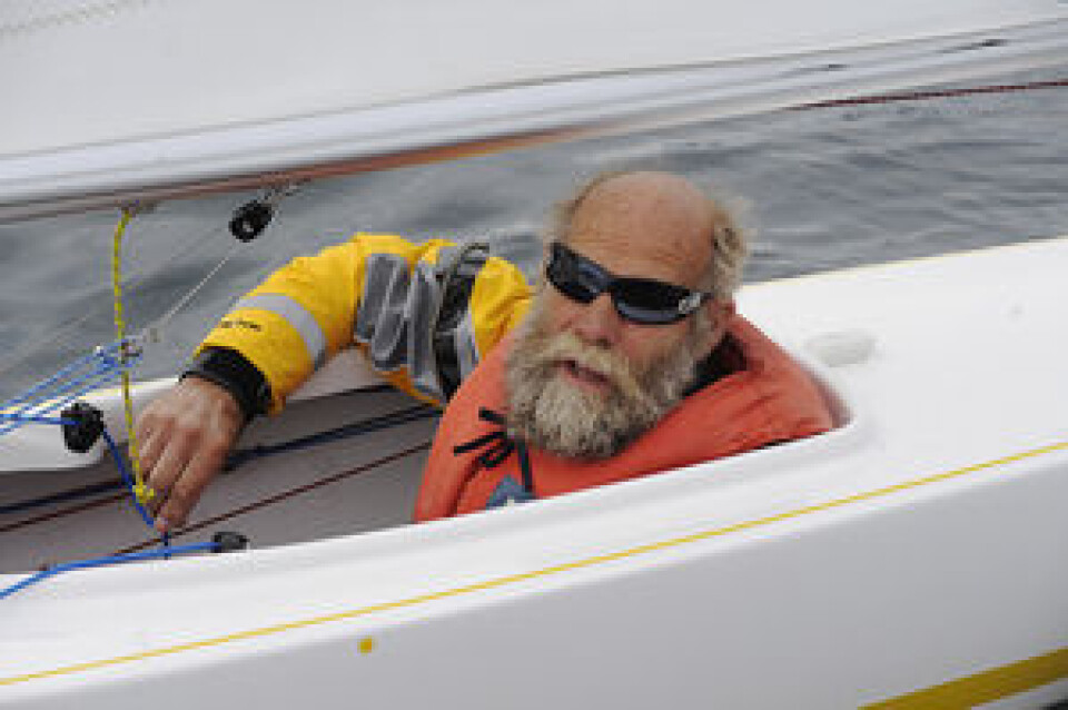GRAND MASTER: Harald Rolfsnes ble Norgesmester i 2,4mR (Foto: Morten Jensen).