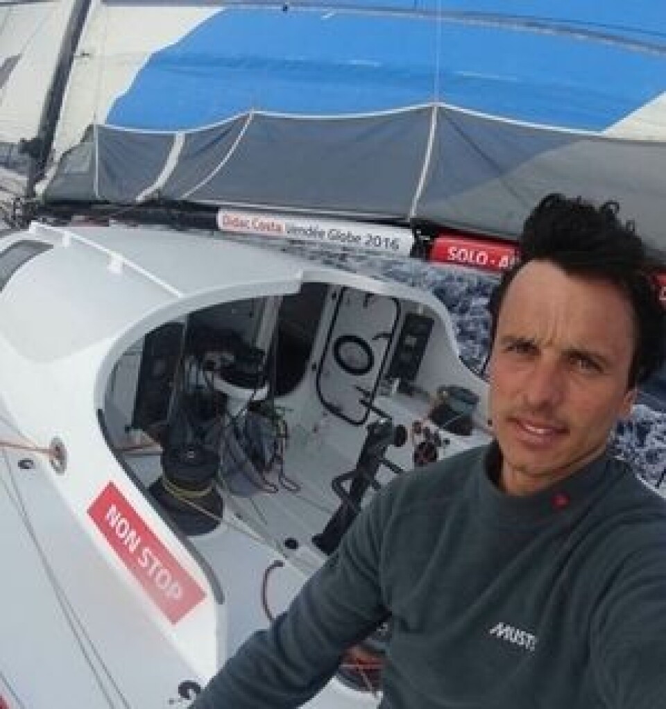 SEILER: Didac Costa skal samle inn data mens han seiler Vendee Globe.