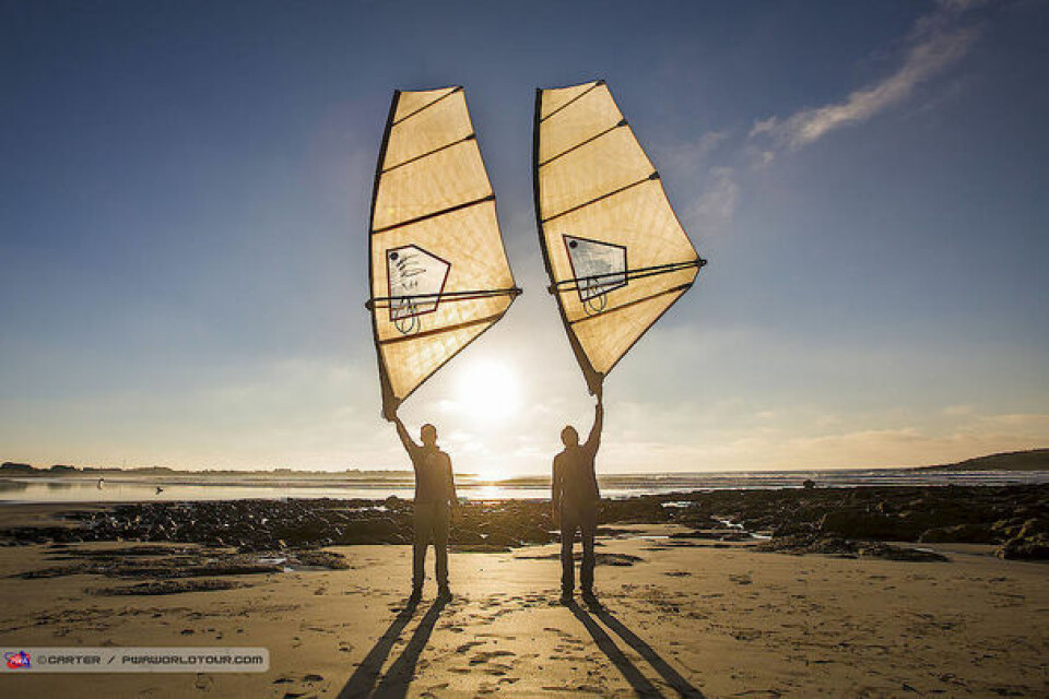 3DI: NorthSails utvikler støpte windsurfingseil. De blir lettere, holder formen bedre, blir mer holdbare, men også langt dyrere.