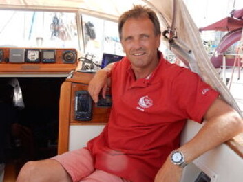 SOLO: Rune Myringnes seiler alene på langtur, men fått med seg to seilere for Atlanterhavet. SOLO: Rune Myringnes seiler alene på langtur, men fått med seg to seilere for Atlanterhavet.