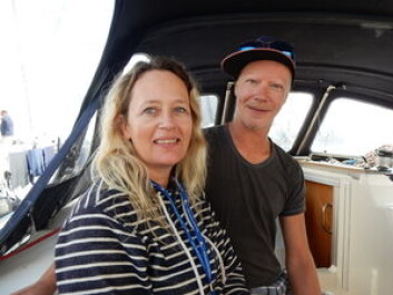 LANGTURSEILERE: Erik Welin-Larsen og Tina Bringlimark ahr bodd i båten i lengre tid før avreisen. LANGTURSEILERE: Erik Welin-Larsen og Tina Bringlimark ahr bodd i båten i lengre tid før avreisen.